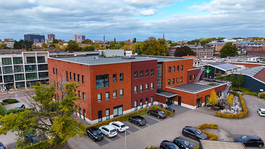 De Kolk Medisch Centrum in Almelo gerealiseerd project Vogelvlucht foto