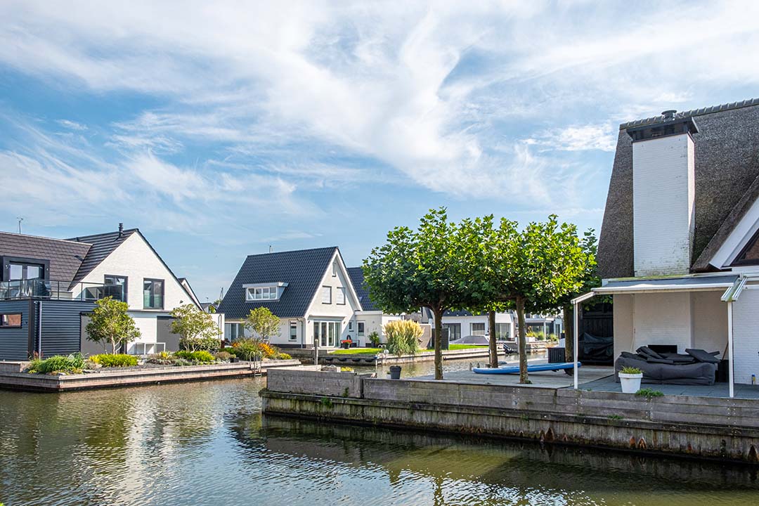 Woningen van Woonwaterrijk Stavoren aan het water