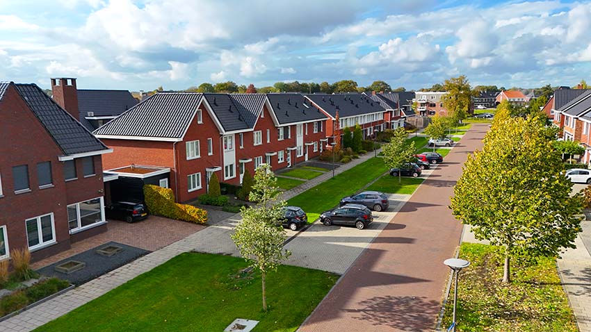 Fase 1 van nieuwbouwplan Berghorst in Enter, 60 woningen
