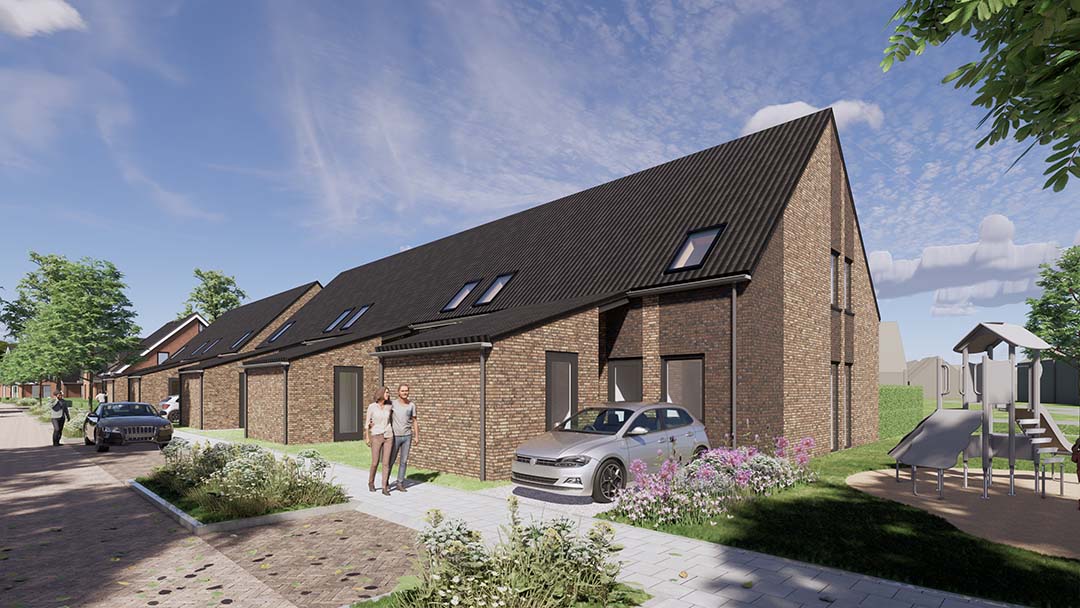 Impressie Koepoort Stavoren 37 nieuwbouwwoningen