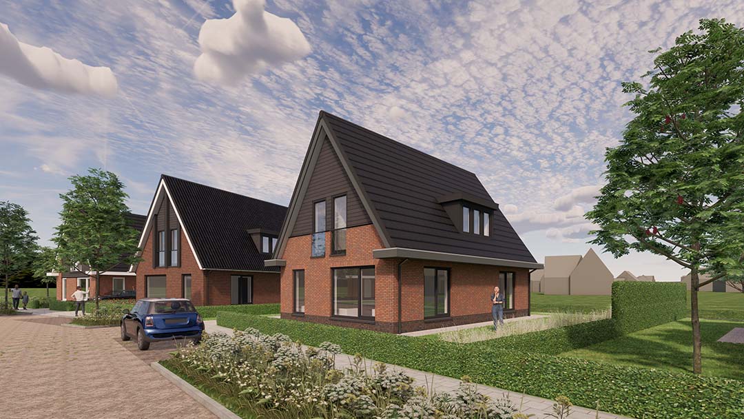 Impressie Koepoort Stavoren 37 nieuwbouwwoningen vrijstaande woningen