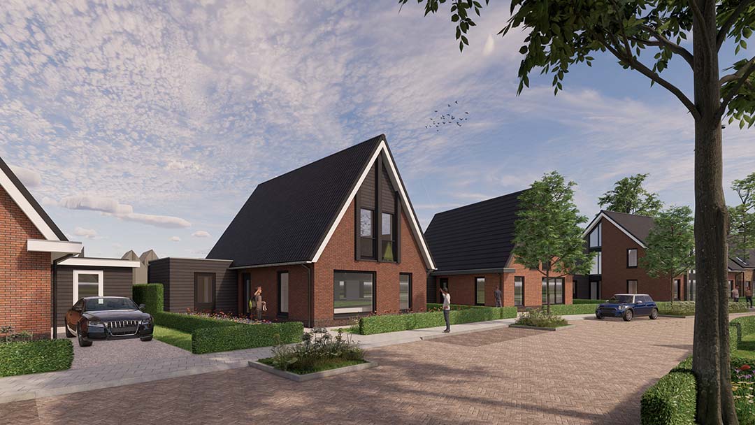 Impressie Koepoort Stavoren 37 nieuwbouwwoningen vrijstaande woningen