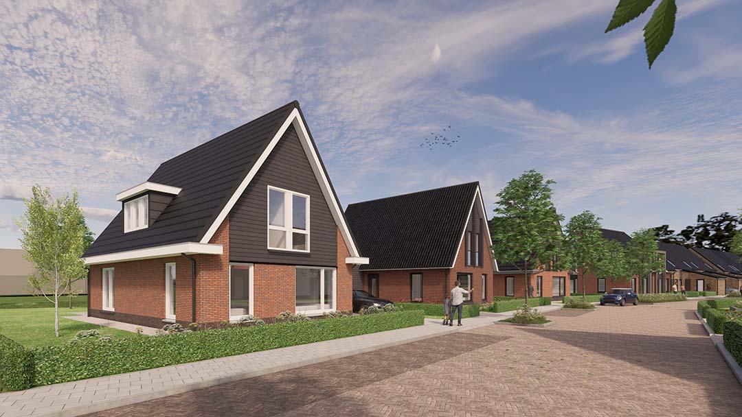 Impressie Koepoort Stavoren 37 nieuwbouwwoningen vrijstaande woningen