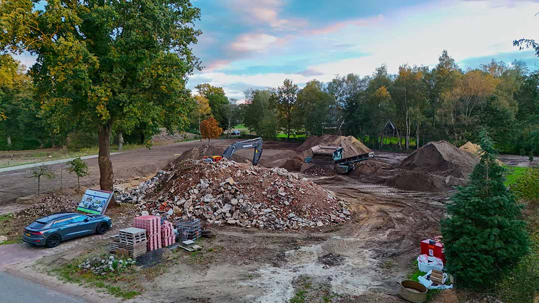 Proces project Rondweg Enter, ruim perceel voor een moderne vrijstaande woning
