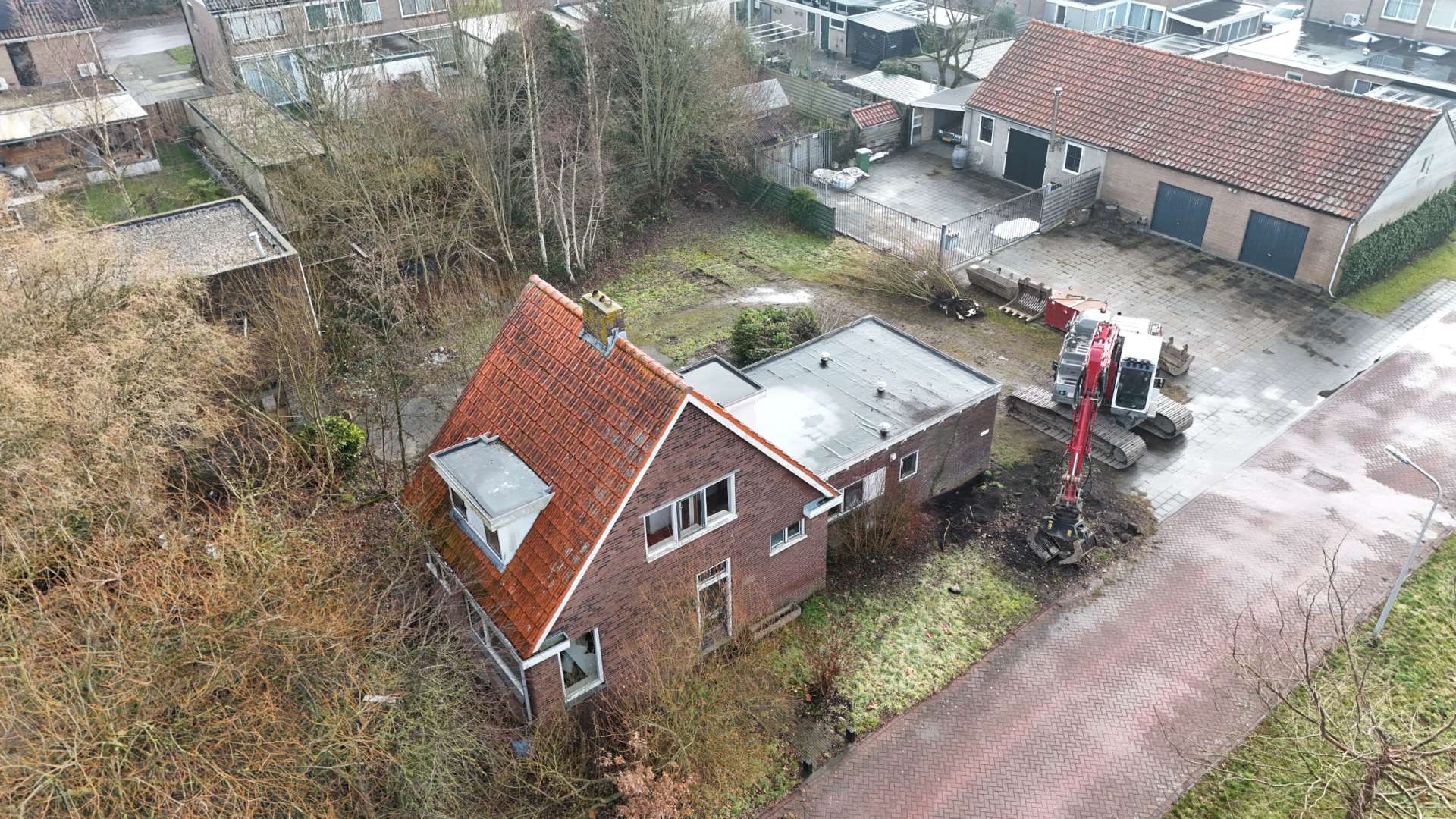 Start sloop Steenhouwershof Hoogeveen dronefoto