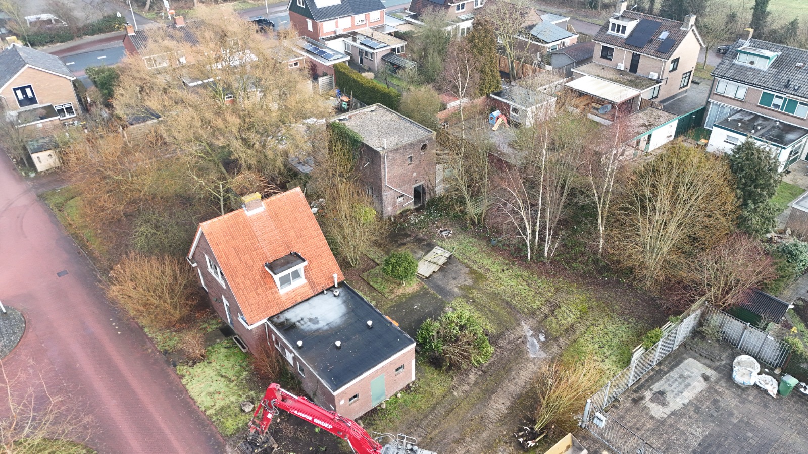 Start sloop Steenhouwershof Hoogeveen dronefoto